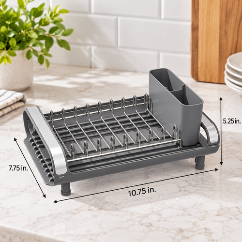 Expandable Compact Dish Rack