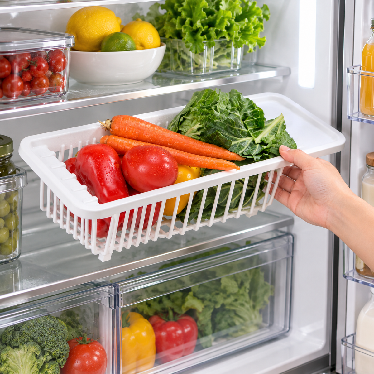 Over-Sink Plastic Dish Rack